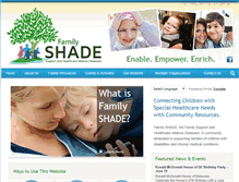 Tablet Screenshot of familyshade.org
